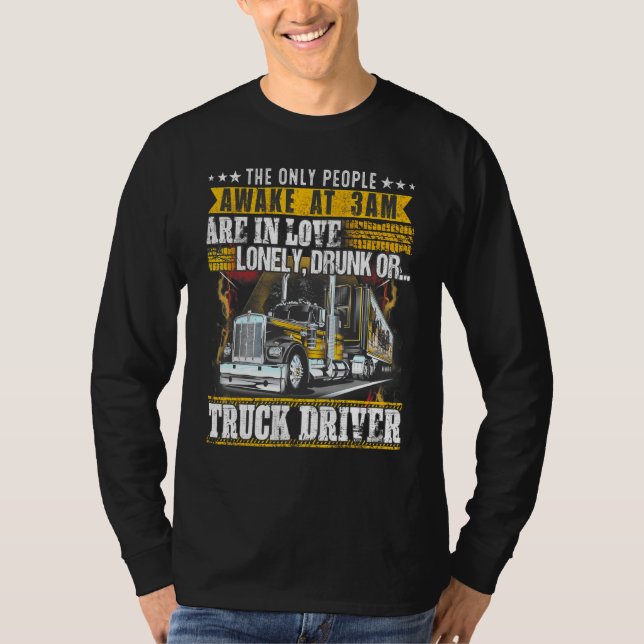Trucker T Shirt (Framsida)