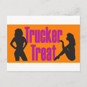 Trucker Treat Vykort