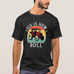 Trucker Truckin Big Rig Diesel Mechanic Hur jag ru T Shirt
