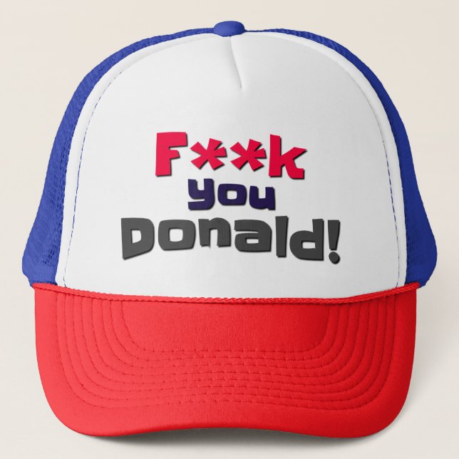 Truckerhatt Donald Keps (Framsida)