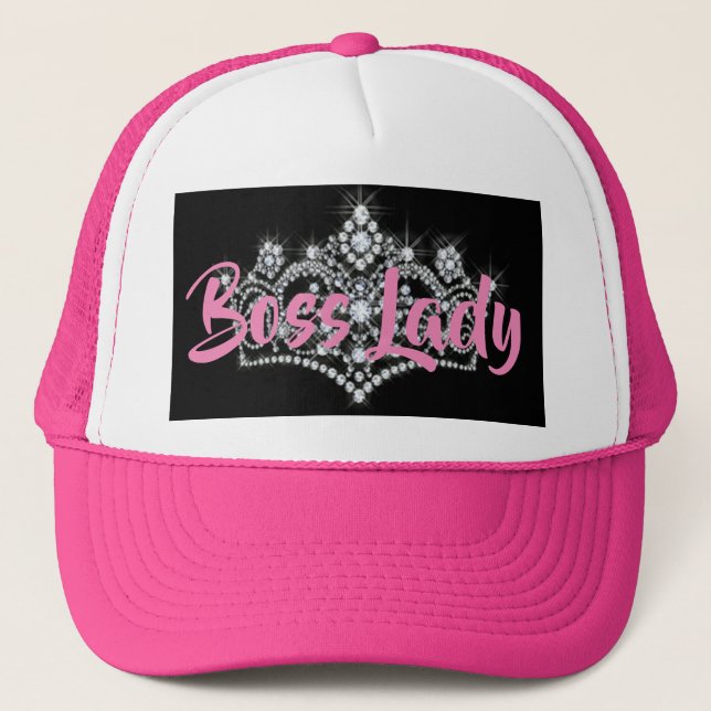 Truckerhatt för Boss Lady Keps (Framsida)