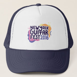 Truckerkeps 2016 för New York gitarrfestival
