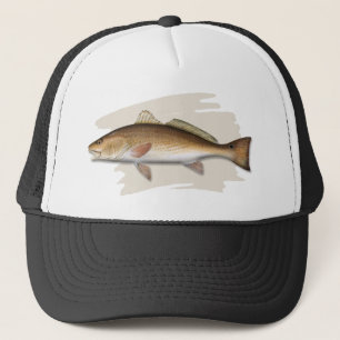 Truckerkeps av kungsfisk (Red Drum)
