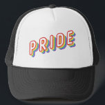 Truckerkeps av Pridet HBT-regnbågsbokstäver<br><div class="desc">Juni kanske är Pridet Månad, men det finns ingen anledning att inte fira pridet och alla höger varje dag på året med dessa reflexer från stil och hjälpa till att sprida det underbara jämställdhetsbudskapet. Lägg till anpassningsbarnas ordalydelse i den här designen genom att använda rutorna "Redigera den här designmallen" på...</div>