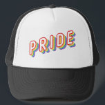 Truckerkeps av Pridet HBT-regnbågsbokstäver<br><div class="desc">Juni kanske är Pridet Månad, men det finns ingen anledning att inte fira pridet och alla höger varje dag på året med dessa reflexer från stil och hjälpa till att sprida det underbara jämställdhetsbudskapet. Lägg till anpassningsbarnas ordalydelse i den här designen genom att använda rutorna "Redigera den här designmallen" på...</div>