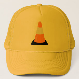 Truckerkeps av trafikledningskon