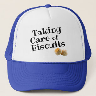 Truckerkeps för att ta hand om Biscuits
