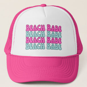 Truckerkeps för Beach-babe-bachelorette-partiet