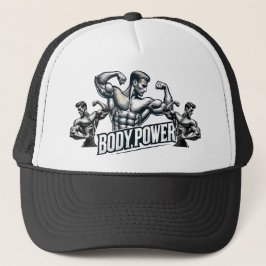 Truckerkeps för Body Power Gym Muscle Fitness