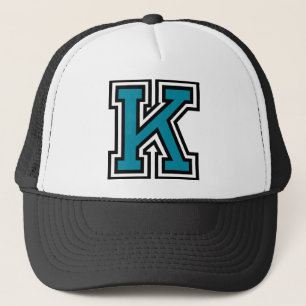 Truckerkeps för brev "K"