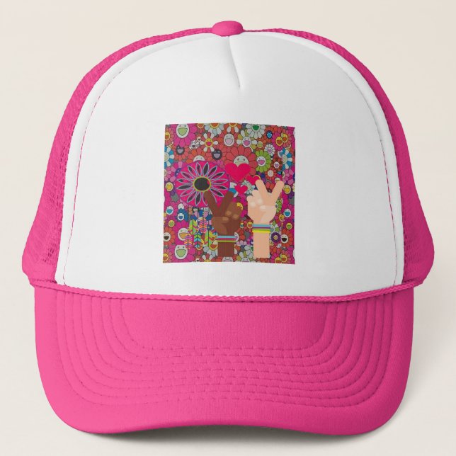 Truckerkeps för fred (Framsida)