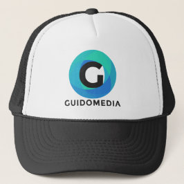 Truckerkeps för Guido massmediablått