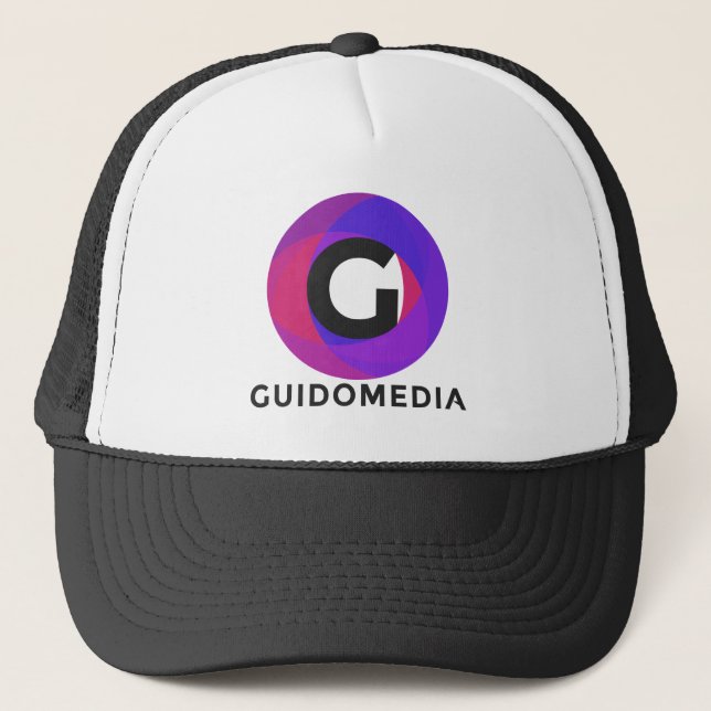 Truckerkeps för Guido massmedialilor (Framsida)