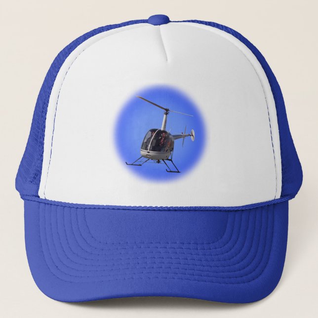 Truckerkeps för helikopterbaseballmössahelikopter (Framsida)
