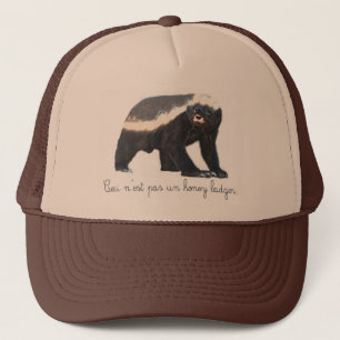 Truckerkeps för PasUn-honey badger