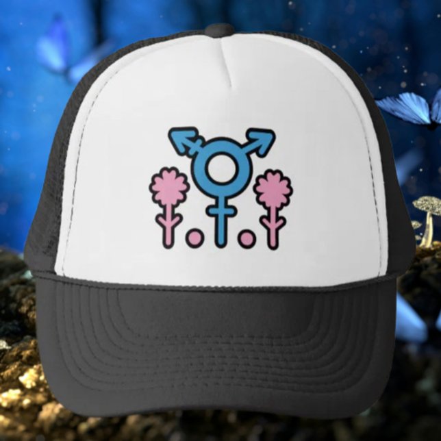 Truckerkeps för Pridets symbol för avlossomning (Skapare uppladdad)