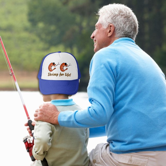 Truckerkeps för sjömatshrimp (Make memories)