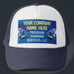 Truckerkeps för tryckkraftsTvättande mall<br><div class="desc">Anpassa den här tryckningen tvättande (strömtvättande) truckerkeps-malldesign till kostym för dina behov och ditt företag. Det här trycket tvättar visning för malltrycksläsare och bakgrund för vatten pärlor.</div>