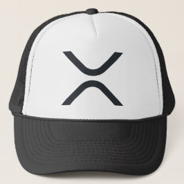 Truckerkeps för XRP "X"-Logotyp