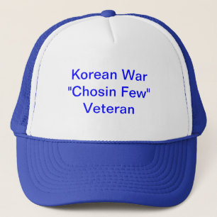 Truckerkeps med det koreanska krig "Chosin få"