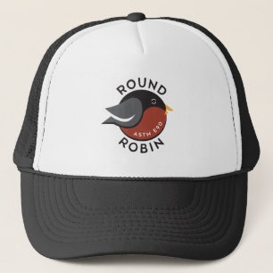 Truckerkeps med Round Robin logotyp