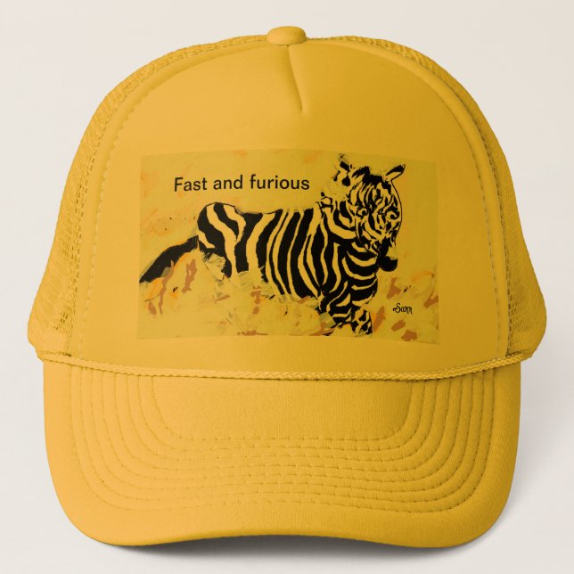 Truckerkeps: Snabb och rasande Keps (Framsida)