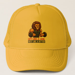 Truckerkeps Strong Tiger Lifter - Fitness Motivat