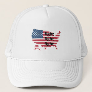 Truckerkeps, Truckerkeps, kamp, USA flagga-tak Keps
