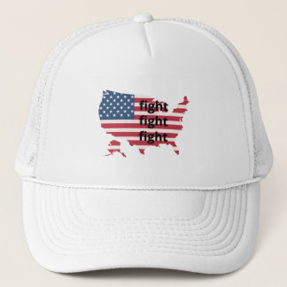 Truckerkeps, Truckerkeps, kamp, USA flagga-tak Keps