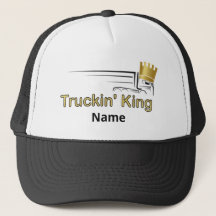 Truckerkeps - "Truckin kung" Cab-över halvt