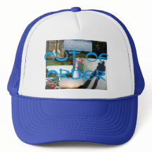 truckerkeps utanför orderingången