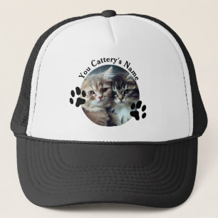 Truckerkepsen anpassningsbar Cattery Owner - Perso Keps