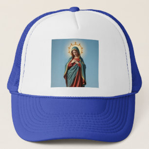 Truckerkepsen Blsed Virgin Mary Keps