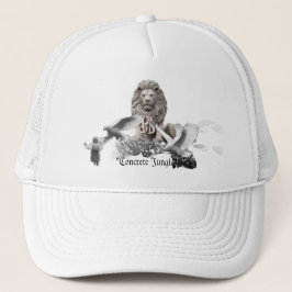 Truckerkepsen Conreta Jungle White Keps