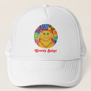 Truckerkepsen "Groovy Baby!" Keps