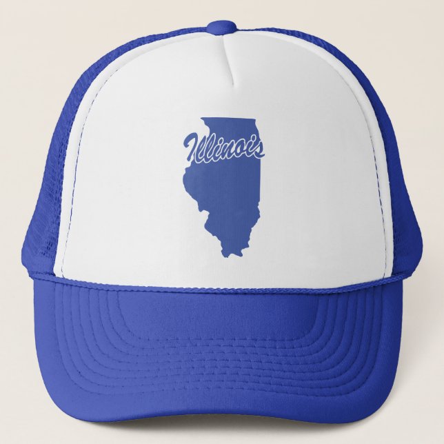 Truckerkepsen Illinois-form Keps (Framsida)