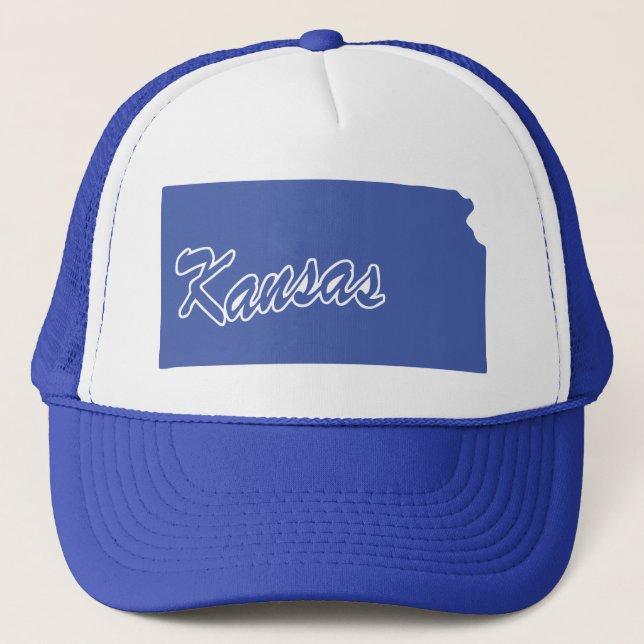Truckerkepsen Kansas-form Keps (Framsida)