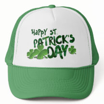 Truckerkepsen Lycklig Saint patrick's day Grönt