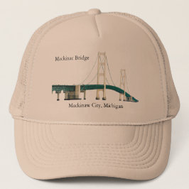 Truckerkepsen Mackinac Bridge Keps