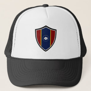 Truckerkepsen Mississippi flagga Keps