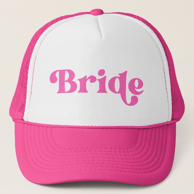 Truckerkepsen Nashville Bride Bachelorette Helg Keps (Framsida)