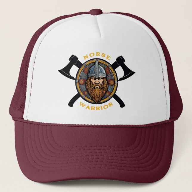 Truckerkepsen Norse Warrior Keps (Framsida)