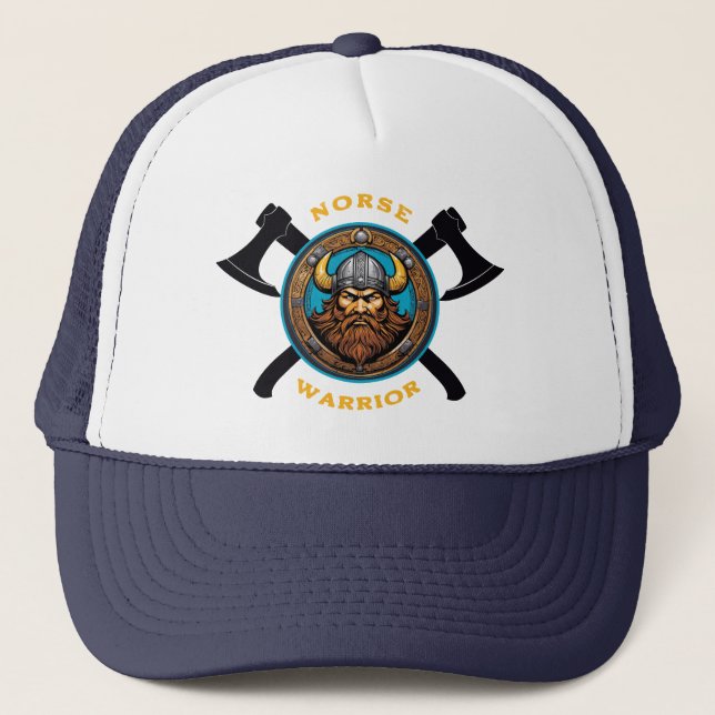 Truckerkepsen Norse Warrior Keps (Framsida)