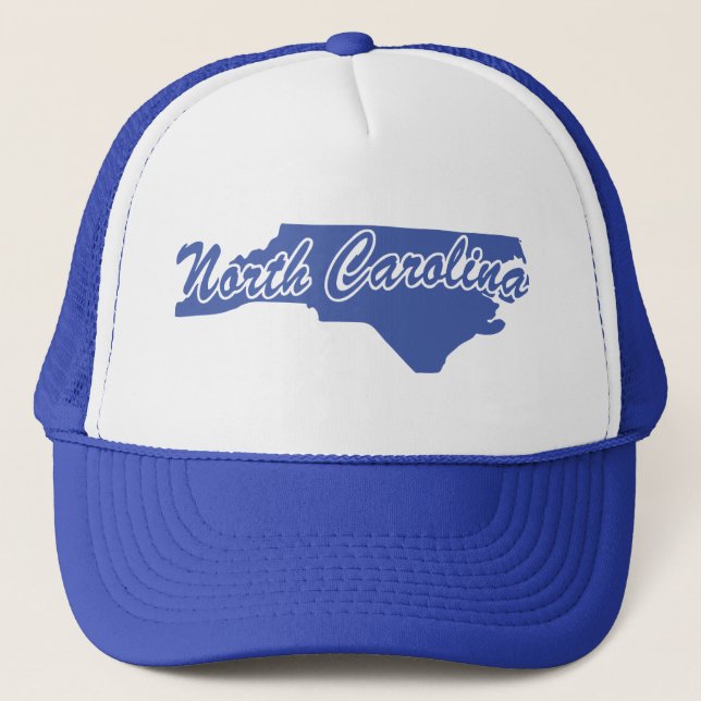 Truckerkepsen North Carolina Shape Keps (Framsida)