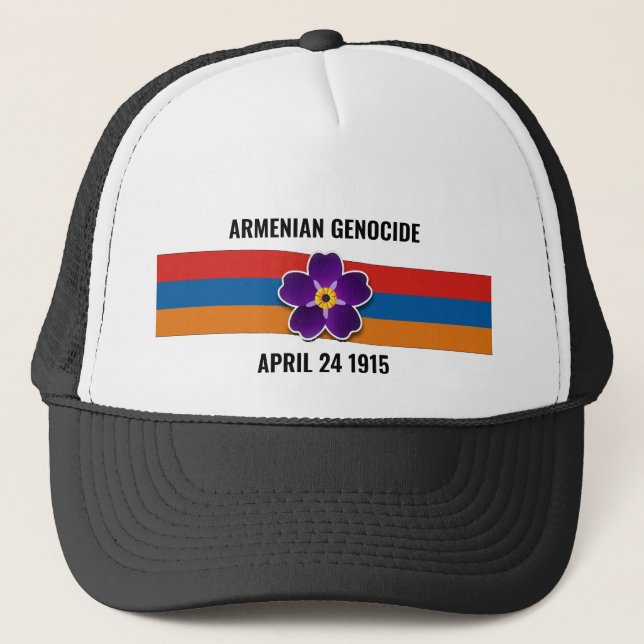 Truckerkepsen om folkmord i Armenien Keps (Framsida)