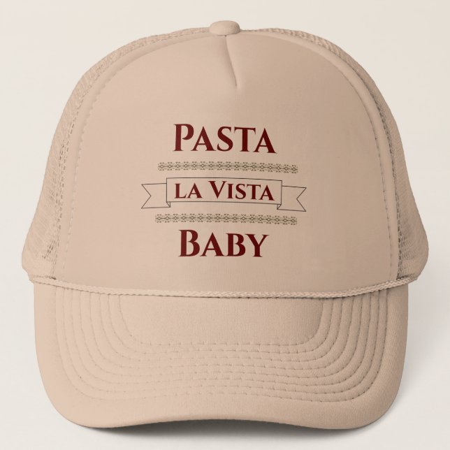 Truckerkepsen Pasta la Vista Baby Keps (Framsida)