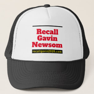 Truckerkepsen Recall Newsom Keps