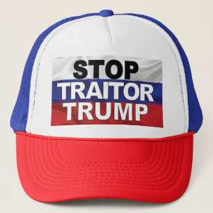 truckerkepsen "Stop Traitor Trump" Keps