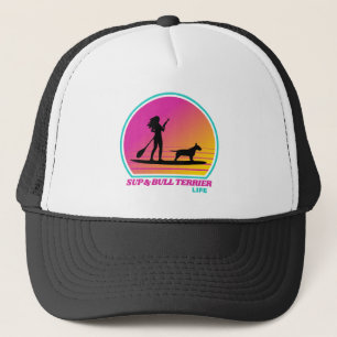 TRUCKERKEPSEN SUP och Bull Terrier Retro Sommar 80 Keps