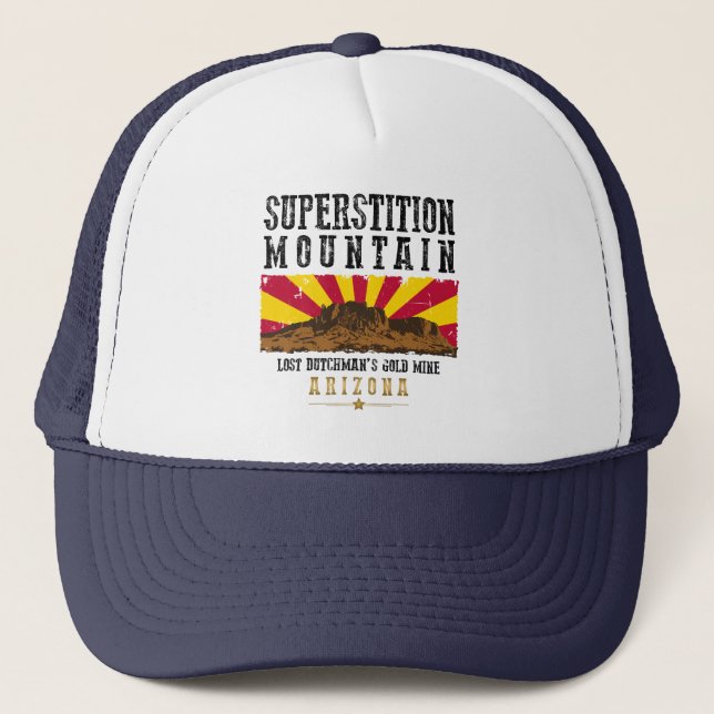 TRUCKERKEPSEN SUPERSTITION MOUNTAIN ARIZONA KEPS (Framsida)